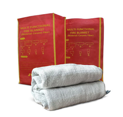 Biały Ceramic Fiber Fire Coat Idealne rozwiązanie awaryjne dla fabryki