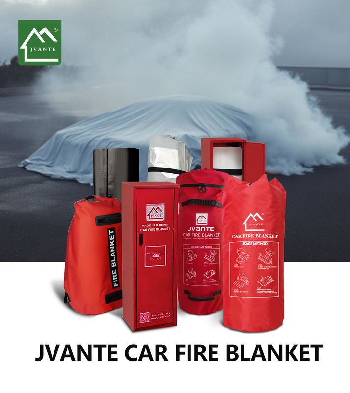 Car Glass Fibre Fire Suppression Blanket White 4*6 6*8 6*9 10*12M Or Custom