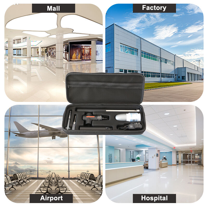 Intelligent control type integrated two-in-one smoke and temperature tester