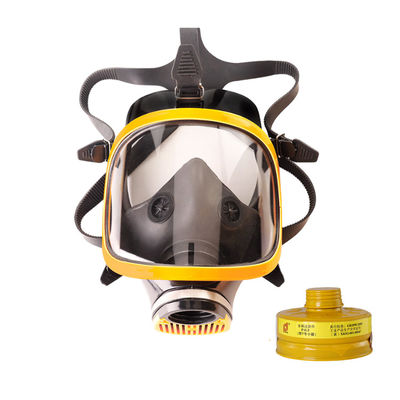 Szary KN95 wielokrotnie używalny silikonowy respirator do ochrony przed pyłem i funkcji maski gazowej