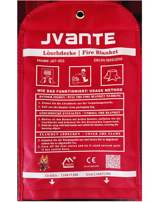 Flame Retardant Heat Resistant Fire Safety Blanket Emergency Protection Equipment for Industrial Commercial Settings